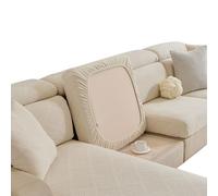 Fodera Cuscino Sedile Divano Con Penisola 3/4/2/1 Posti Coprisedile Per Divano Elastico Copri Cuscini Divano Copri Seduta Divano Morbido E Confortevole Copridivano Protezione Del Cuscino Sedile(C,135-