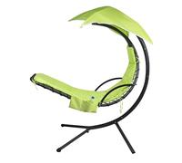 Fodera Di Ricambio Per Sedia A Sdraio Sospesa Da Esterno E Tessuto Per Ombrellone, Realizzata Per Cuscini Per Sedie A Sdraio Curve Da Patio, Amaca Galleggiante, Tessuto Morbido Impermeabile(Green)