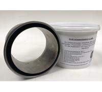 Fodera Doppia Ø 150 Mm Inclusa Malta Di Chamotte 2,5 Kg