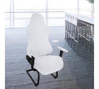 Fodera elastica per sedia da gioco lavabile in tinta unita ergonomica per