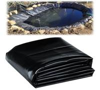 Fodera flessibile per laghetto, 25,4 x 33 cm, con strato inferiore impermeabile 38,1 x 50,8 cm, per giardino, fontana, cortile, cascata, 50,8 x 50,8 cm e 50,8 x 63 cm (5 m x 8 m)