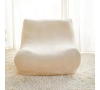 Fodera For Divano Senza Braccioli For Sedie A 1 Posto E Divani Da Terra, Protezione For Mobili In Velluto Elasticizzato Con Orlo Elastico - Pet & Scratch(Beige)