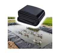 Fodera for laghetto for Pesci Preformata in HDPE Lunga 16-328 Piedi e Larga 3-39 Piedi, Facile da Tagliare, Rivestimento for laghetto Spesso 0,1 mm for cascate(1.5x8m/4.9x26')