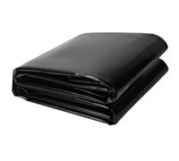 Fodera impermeabile per laghetto nero, per laghetti da esterni, cascate, fontane e laghi artificiali, resistente ai raggi UV, facile da installare, soluzione paesaggistica flessibile