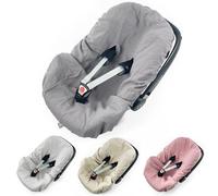 Fodera in 100% lino per ovetto, rivestimento estivo per ovetto, colore grigio