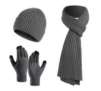 Fodera in pile Sciarpa Guanti Beanie Per gli uomini delle donne