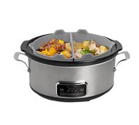 Fodera in silicone per pentola a cottura lenta, 1 paio di gadget da cucina riutilizzabili | fodera divisoria per pentola a cottura lenta, per riunioni di famiglia, celebrazione, banchetti, feste,