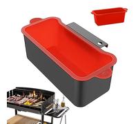 Fodera in Silicone per Tazza del Grasso - Recipiente Riusabile Resistente al Calore per Olio - Contenitore in Silicone per Raccolta Grasso - per Cucina Domestica Grigliate All'aperto e Arrosti