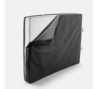 Fodera integrale del materasso per il trasloco Nero 160 x 200 cm