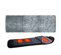 Fodera interna riscaldante per sacco a pelo | Coperta riscaldante a 3 livelli di temperatura regolabili con 5 zone di riscaldamento | Fodera elettrica con fodera per sacco a pelo | Per sofà freddo