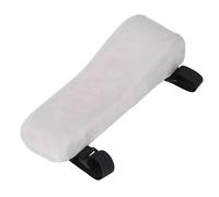 Fodera per bracciolo in memory foam, imbottitura lavabile sul gomito, per alleviare la pressione, per sedia da gioco, sedia da ufficio (Grigio)
