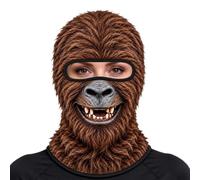 Fodera per casco da sci con stampa animalier antivento | Divertente mascherina da sci per uomini, donne, adulti, adolescenti, per tempo freddo