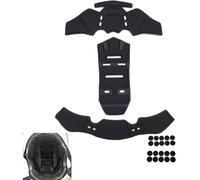 Fodera per Casco Moto per HJC C70 FG - 17 IS - 17 FG - ST az 2014 - 2025 | Kit Imbottitura Casco Moto Ricambio Interni Cuscinetti Casco Moto Traspirante Rimovibile Chiusura a Strappo