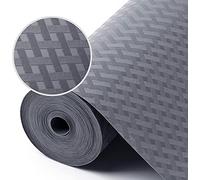Fodera per cassetti non adesivi, fodere per mensole per da cucina per frigorifero Fodera per armadi da cucina impermeabili e resistenti all'olio Tappetini Fodera per frigorifero in EVA Grigio 30x300cm