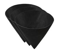 Fodera per cesto per piante, a forma di cono, traspirante, drenaggio, forniture da giardinaggio per giardino, cortile, vialetto, patio, famiglia, amici, nonno