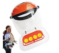 Fodera per colibrì - Dispenser di cibo trasparente con 4 aperture - Fascia regolabile per osservazione della natura in giardino, terrazza, campeggio ed esterni