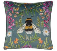 Fodera per cuscino con bordino in velluto Zinnia Bee di Wylder House of Bloom