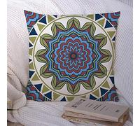 Fodera per cuscino Cuscino decorativo Federa Scuro Motivo ornamentale Moda Bandana Design Scialle Bellezza persiana Asciugamano moderno Trame Cravatte Custodia in poliestere per divano Divano 18x18