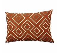 Fodera per cuscino DKD Home Decor 60 x 1 x 40 cm Terracotta Geometrico