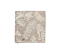 Fodera per cuscino DKD Home Decor Fogli Marrone 50 x 1 x 50 cm