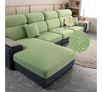 Fodera per cuscino flessibile per divano, impermeabile ed elastica, varie opzioni multicolore (verde 1 posto 50 65 cm) per protezione e stile del divano.