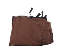 Fodera per cuscino per altalena da esterno Tessuto in taffettà di poliestere durevole resistente all'acqua per protezione del sedile sospeso nel cortile del giardino 150x50x10 cm (Caffè)