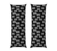 Fodera per cuscino per il corpo 20x60 Black People Lives Matter, federa lunga in morbida flanella con cerniera, protezione per cuscino morbida e accogliente, antipiega per letto, divano e casa