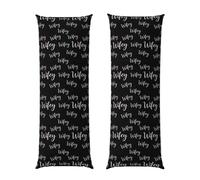 Fodera per cuscino per il corpo 20x60 pollici, cuore, sposa, moglie, lussuosa fodera morbida con cerniera, tessuto in microfibra traspirante, per uomo, donna, camera da letto, divano