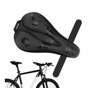 Fodera per cuscino per sella da bicicletta, comoda e antiscivolo | Coprisella per bicicletta imbottita per donna adulta monopattino elettrico ciclismo esercizio ciclismo