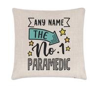 Fodera Per Cuscino Personalizzata No.1 Paramedico Il Migliore Al Mondo Grazie