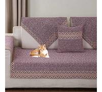 Fodera per Divano Ad Angolo, Fodera per Divano A 3/2/1/4 Posti, Fodera per Divano A Forma di L, Fodere Antiscivolo, Fodere per Divani Lavabili, Plaid per Divani, N, 70x120cm