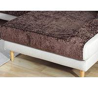 Fodera per divano in peluche beige grigio asciugamano cuscino 60 x 60 cm morbido e resistente protezione per mobili 1 pezzo ideale per la decorazione della casa e resistenza ai peli di animali