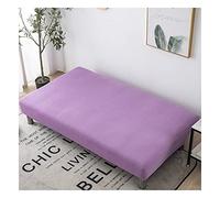 Fodera per Divano Letto Senza Braccioli 2/3/1 Posti Elasticizzato Copertura Divano Grigio Nero Copridivano Senza Braccioli Teli Estivi Universali per Animali