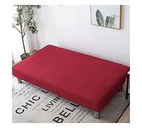 Fodera per Divano Letto Senza Braccioli 2/3/1 Posti Elasticizzato Copertura Divano Grigio Nero Copridivano Senza Braccioli Teli Estivi Universali per Animali