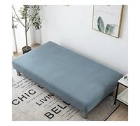 Fodera per Divano Letto Senza Braccioli 2/3/1 Posti Elasticizzato Copertura Divano Grigio Nero Copridivano Senza Braccioli Teli Estivi Universali per Animali