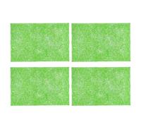 Fodera per frigorifero, tagliabile, 4 pezzi, lavabile, per cassetti, mensole, antiscivolo, per organizzare oggetti, dispensa quotidiana, freezer, cucina, casa, dormitorio