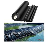 Fodera per laghetto in HDPE per uso esterno, pellicola impermeabile per stagni di pesci, facilmente tagliabile, per acque e cascate (1 x 12 m)