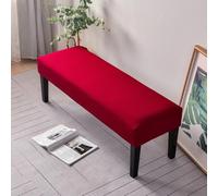Fodera Per Panca Da Pranzo Copri Pouf Rettangolare Elastico Panchina Copre,Copertura Per Panca Da Pranzo , Copri Panche Antiscivolo Sala Pranzo Per Ristorante,Soggiorno, Camera Da Letto,Hotel(6#)