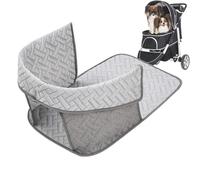 Fodera per passeggino per cani, impermeabile e rinfrescante, antiscivolo, rimovibile, lavabile, per viaggi di cuccioli e gatti, passeggiate all'aperto e comfort traspirante per animali