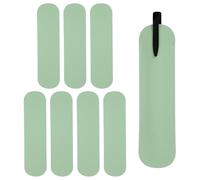 Fodera per Penne da 6", 8Pcs in PU Leggero Verde, Copertura Protettiva