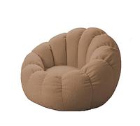 Fodera per poltrona a sacco, in morbido pile di ricambio per sedili in memory foam, imbottitura non inclusa, per pouf