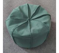 Fodera per poltrona a sacco, per sedia a sacco, con fodera interna, per bambini e adulti, senza imbottitura, lavabile, in morbido cotone e lino, colore: verde