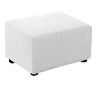 Fodera per poltrona ottomana XXL con tigre bianca, protezione elegante in pelliccia, versatile, per decorare la casa