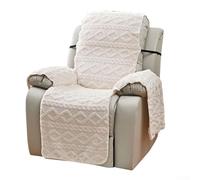 Fodera per poltrona reclinabile con motivo jacquard, per recupero e prevenzione delle macchie (beige)