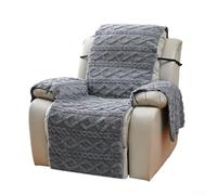 Fodera per poltrona reclinabile con motivo jacquard, per recupero e prevenzione delle macchie (grigio)