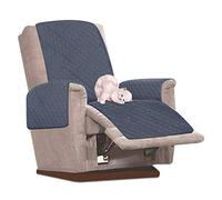 Fodera per poltrona Relax reclinabile impermeabile, copridivano, universale, per poltrona a 1 posto, antimacchia e antigraffio (grigio)