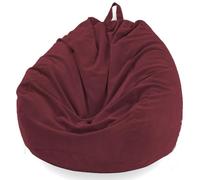 Fodera per pouf a forma di animali di peluche, lavabile in lavatrice, non necessita di imbottitura, si trasforma in poltrona a sacco extra large, ideale per organizzare giocattoli per bambini e