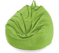 Fodera per pouf lavabile in velluto a coste, soluzione per riporre animali di peluche e divano pigro per adulti e bambini