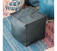 Fodera per pouf marocchino non imbottito Hassock Storage Fodera per cuscino per