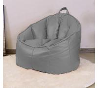 (Fodera per pouf senza imbottitura, comoda copertura per divano per adulti, copertura per pouf portaoggetti per soggiorno e camera da letto (solo una copertura), E)